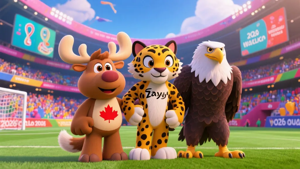 揭秘2026世界杯吉祥物：Maple、Zayu与Clutch背后的文化密码与狂欢寓意